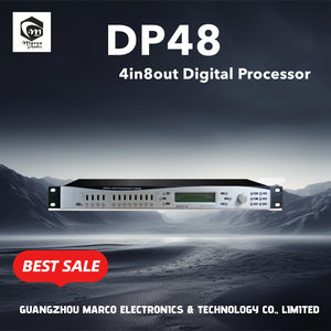 โปรเซสเซอร์เสียงดิจิตอลมืออาชีพ MARCO DP48 4 เข้า 8 ออก ตัวเครื่องอะลูมิเนียม ควบคุมผ่านแอปพลิเคชัน เหมาะสำหรับการแสดงบนเวทีขนาดใหญ่ ระบบลำโพงไลน์อาร์เรย์ ผลิตในประเทศจีน - Product Image 1