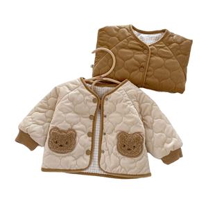All'ingrosso della fabbrica per bambini stile coreano cappotto invernale da bambino orsetto cappotto spesso <span class=keywords><strong>piumini</strong></span> d'anatra per neonati - Product Image 2