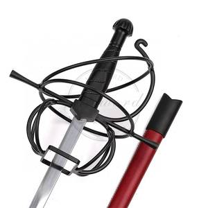 ดาบแรปเปียร์แฟนซีด้ามจับสีดำลายเกลียว ยี่ห้อ MS Martial Arts Supply รุ่น Renaissance Weapon - Product Image 3