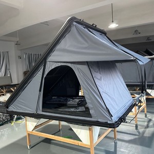 Tente de toit de voiture en alliage d'aluminium, type V trigonale, 3000 mm, imperméable, double couche, quatre saisons, ouverture automatique, une chambre - Product Image 2