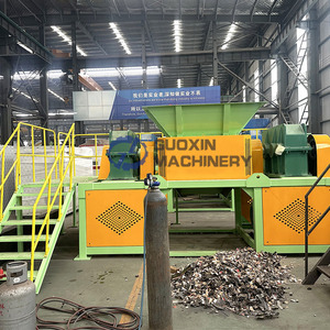 Automatic Shredder Equipment Bulky Refuse <b>Car</b> Shredder <b>Machine</b> Light Material Waste Shredding and Packaging Production Line - Product Image 3