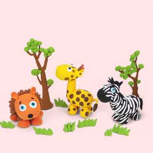 Kit di Modellabile Morbido <span class=keywords><strong>Premo</strong></span> per Bambini, Set di Attrezzi per Arte con la Sabbia Colorata, Giocattoli Fai-da-Te per Ragazzi - Product Image 3