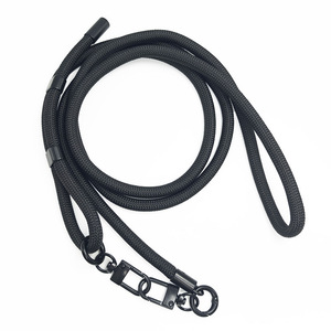 Wanlisheng Phone <b>Lanyard</b> 7Mm <b>Polyester</b> Braided Crossbody Neck Strap For Outdoor Hiking With Logo Printing Option - Product Image 5