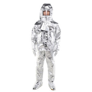 1000 ° Combinaison ignifuge en aluminium, protection intégrale du corps, combinaison ignifuge, combinaisons résistantes à la chaleur pour la protection de la sécurité - Product Image 3