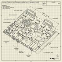 Équipement de laboratoire de précision, multimètre numérique, oscilloscope, capteur industriel, assemblage de circuits imprimés