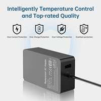 2024 nouveau produit 65W 15V 4A adaptateur secteur pour ordinateur portable adaptateur pour ordinateur portable pour Microsoft Surface adaptateur Pro 5 4 Intel Core M3 I5 I7