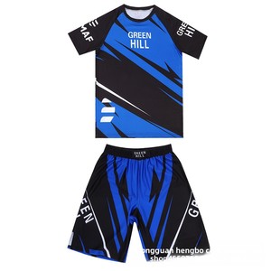 Ensemble de sandales respirantes à séchage rapide pour hommes, femmes et enfants, shorts de Muay Thai pour l'entraînement, pour les sports de lutte, les arts <span class=keywords><strong>martiaux</strong></span> - Product Image 1