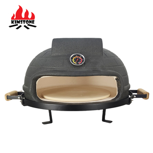 Horno de pizza grande de 21 pulgadas, cinta transportadora de color rojo para horno de pizza de cocina al aire libre, aliba fujian KIMSTONE, forno - Product Image 6