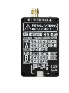 RUSHFPV 3.3G 4W VTX 3.3G VRX for <b>Drone</b> Goggle Monitor Dron <b>Accessories</b> DIY - Product Image 3