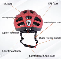Casque de vélo de route pour adultes, style casque, couleurs variées, vente en gros