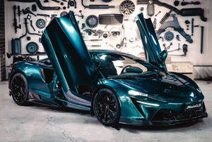 Diffuseur arrière et spoiler avant en fibre de carbone de style AMANS de haute qualité, vente directe d'usine pour Artura - Product Image 3