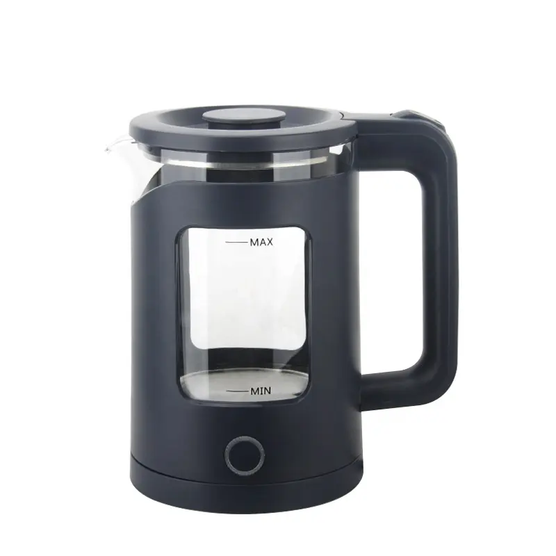 Kahve ve çay pyrex temizle isıtma elemanı için taşınabilir hızlı anlık ısıtıcı cam su ısıtıcısı