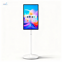 Écran intelligent mobile haute définition de 32 pouces, OEM, divertissement à domicile, utilisation quotidienne, diffusion en direct, écran tactile portable avec fonction texte