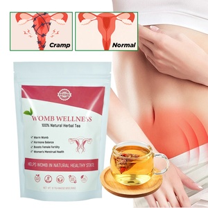 Chinaherbs NON-OGM SANS GLUTEN TOUT NATUREL Thé pour le Bien-être de la Femme Thé pour l'Utérus pour Femmes Complément Alimentaire pour la Grossesse Thé Herbal pour la Fertilité - Product Image 1