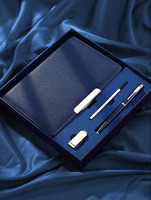 Set de Regalo de Cuaderno Corporativo Promocional de Primera Calidad con Memoria USB, Bolígrafo Recargable, Recuerdo de Feria Comercial, Artículos de Regalo, Set en Caja de Regalo