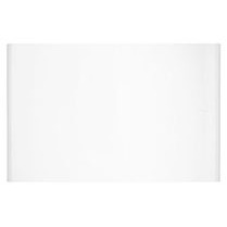 Cache-câbles blanc à double trou 7 po x 4,5 po x 0,8 po pour accessoires de câblage - Product Image 1
