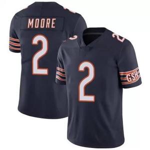 18 Caleb Williams 15 Rome Odunze 4 Snelle Keenan Allen Mannen Jeugdvrouwen <span class=keywords><strong>2</strong></span> D.J. Moore Walter Payton Voetbalshirt Gestikt - Product Image 4