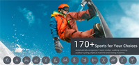 DM76 Onafhankelijke GNSS GPS Zwemfietsloop-horloge