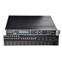 H.264 1080P RF Modülatörü ISDBT DVB-T 4 8 16 12 24 Kanal Çoklu Yönlendirme ATSC Modülatörü