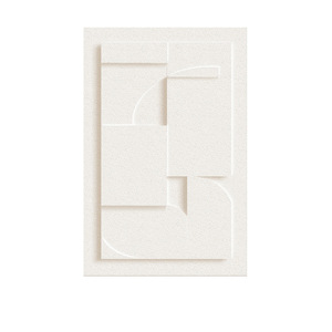 Minimalistisches Abstraktes Geometrisches Sandstein-Wandbild für Wohnzimmer-Sofa-Hintergrund - Product Image 5