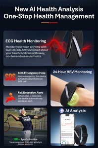 VALDUS 2026 VANTA Screenless Smart Bracelet ECG Health Monitor Non-Display Fitness Activity Tracker - Product Image 5