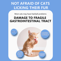 Pâte nutritionnelle pour la perte de poids et la prévention de la perte de poils chez le chat, santé de la peau et du pelage, santé digestive, toutes races