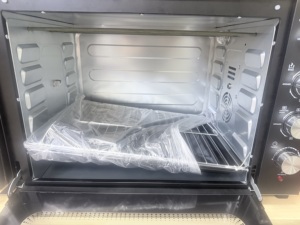 <span class=keywords><strong>Four</strong></span> à convection miniature en acier inoxydable de haute qualité 50/70L <span class=keywords><strong>avec</strong></span> minuterie, plaque de cuisson électrique pour usage domestique et hôtelier, idéal pour la cuisson et la grillade - Product Image 4