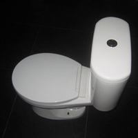WC intelligent avec réservoir intégré et lavabo, toilette sanitaire de luxe à double chasse, couleur mate, électroplaqué