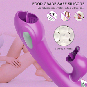 Vibromasseur double tête à 10 fréquences de vibration pour femmes, stimulateur du point <span class=keywords><strong>G</strong></span> et du clitoris, en silicone, jouet sexuel pour femmes - Product Image 5