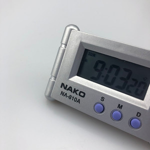 Nako Quartz Timer Na-810a Digital Clock With Calendar And Alarm For Desk Use - Product Image 4