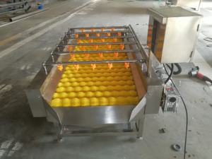 Máquina de Limpieza de Frutas y Verduras Totalmente Automática con Tecnología de Pulverización de Alta Presión, Acero Inoxidable 304, 220/380V Central - Product Image 2