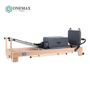 ONEMAX OEM özel Yoga stüdyo spor Fitness vücut şekillendirme çekirdek yatak ekipmanları Reformer Pilates makinesi