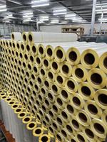 Étiquettes thermiques directes d'usine, autocollants durables en papier avec colle thermofusible pour promotion chocolat, personnalisables