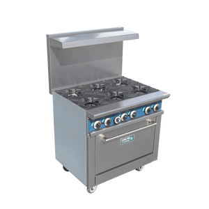 Ristorante commerciale cucina gpl <span class=keywords><strong>Gas</strong></span> 6 bruciatore fornello a <span class=keywords><strong>Gas</strong></span> con forno - Product Image 6
