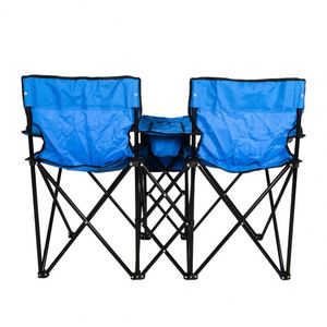 Cross-border <b>Double</b> Foldable Armchair Storage Lightweight Portable Simple Fishing Outdoor Beach <b>Camping</b> <b>Chair</b> Outdoor Furniture - Product Image 2