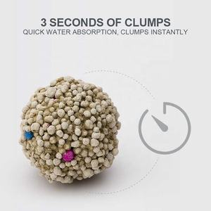 Litière pour chat <span class=keywords><strong>en</strong></span> bentonite <span class=keywords><strong>de</strong></span> qualité supérieure, super agglomérante, désodorisante, 10L, lavande, <span class=keywords><strong>sable</strong></span> pour chat Moomoopet - Product Image 3