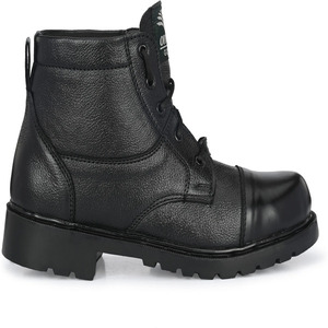 High Quality Genuine Leather Boots For Men Lace Up <b>Ankle</b> Boots Anti Slip Rubber Sole Soft Inner Cushion Durable Outdoor Footwear - Product Image 1
