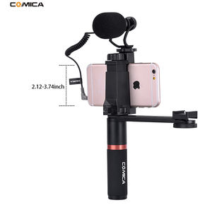 <span class=keywords><strong>COMICA</strong></span>-Kit de Microphone professionnel avec poignée, pour Smartphone, vidéo sensible, pour cinéaste, pistolet court, CVM-VM10-K4 - Product Image 2
