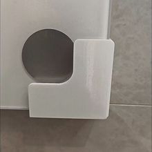 Estante de almacenamiento para báscula electrónica montado en la pared, rectangular, de una sola capa, para organizar la báscula de peso corporal - Product Image 4