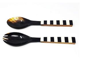 Buffalo/OX Horn Cutlery Set Wholesale Manufacturer Elegant Design Horn Cutlery Set Exporter From India - Product Image 2