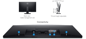Monitor JLS FUTURE Display E2720HS de 27 Pulgadas con Altavoces Integrados, Soporte de Pared, Color Negro - Product Image 5