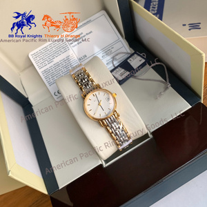 Reloj Longines de Moda Europea y Americana, Dos Tonos, Plata y Oro Rosa, Acero Inoxidable, para Mujer, con Esfera de Cristal, Ancho de Correa Longinesing - Product Image 3