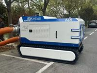 Pompe à eau alimentaire auto-amorçante en acier inoxydable pour moteur diesel, haute pression, 100 CV, télécommandée longue distance