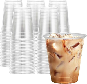 Custom Printed Clear PET <b>Cup</b> Disposable Plastic Mini Dessert Glasses <b>Cups</b> Hot and <b>Cold</b> Butterfly 10oz <b>Cups</b> with Dome Lids - Product Image 6