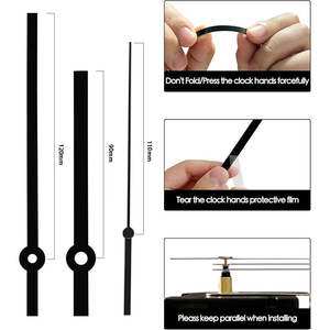 Dcf đài phát thanh kiểm soát đồng hồ phong trào cho đồng hồ treo tường, tự động điều chỉnh thời gian đồng hồ treo tường Cơ chế Kit với tay, quét thạch anh phong trào - Product Image 5