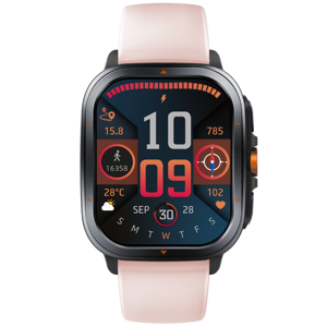 Montre intelligente GPS TS500 - Boussole et baromètre pour sports de plein air, résistance à l'eau 1ATM/IP68, 128 modes sportifs, surveillance de la fréquence cardiaque - Product Image 3
