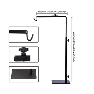 Chân Đế Đèn Sưởi Cho Bò Sát 2021, Giá Đỡ Đèn Kim Loại Có Thể Thu Vào Có Thể Điều Chỉnh - Product Image 2