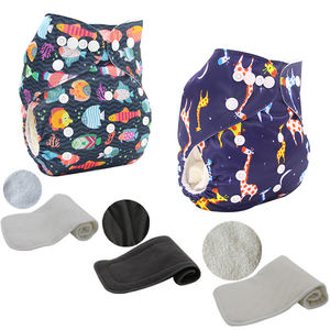 Pantalons de couches réutilisables pour bébés, <span class=keywords><strong>couche</strong></span>-culotte en coton imperméable, <span class=keywords><strong>lavable</strong></span>, anti-fuites, pantalons d'entraînement pour enfants, couches en tissu respirant - Product Image 6