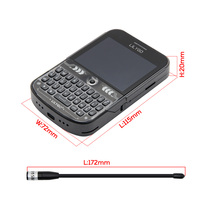 Carte de Développement LILYGO T-Deck Plus ESP32-S3 avec Module LoRa Longue Portée SX1262 433MHz 868MHz 915MHz, GPS et Antenne LoRa