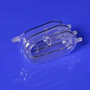 Customized Clear Spiral Quartz Glass Coil Tube Quartz tubes